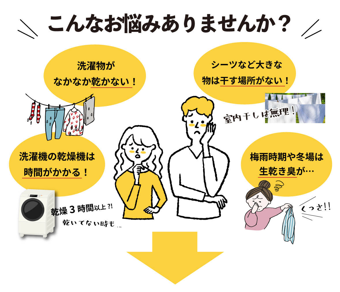 こんなお悩み